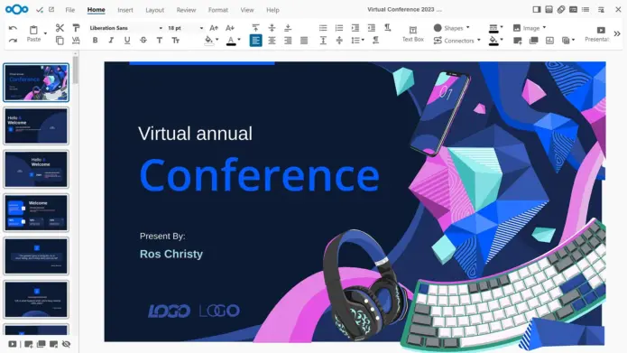 Tự tin thuyết trình với Nextcloud Present. Hỗ trợ tất cả các định dạng tệp phổ biến và giúp bạn dễ dàng gây ấn tượng với khán giả!